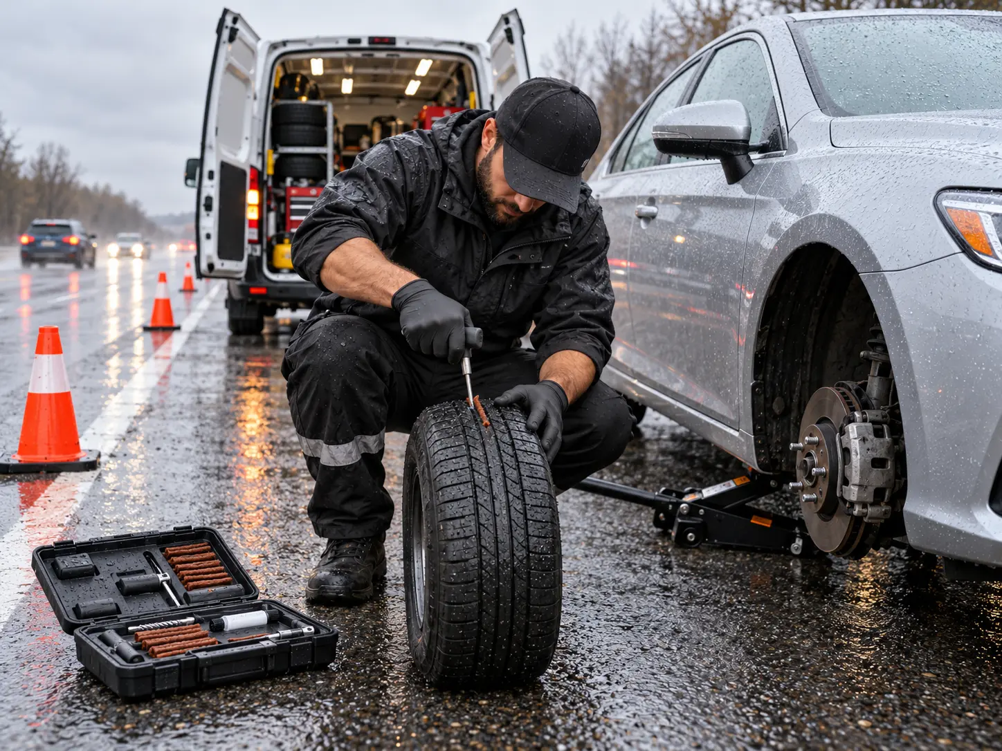 Fatih oto lastik yerinde mobil servis hizmeti
