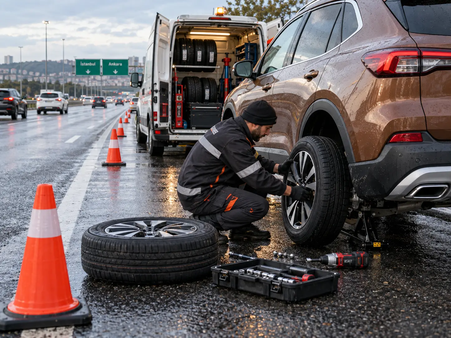 Mcu Oto Lastik mobil lastik hizmeti